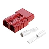 Perfk バッテリー　クイック　ディスコネクト　ウインチ　コネクタ　プラグ　（ターミナル付き付）　175A　1/0AWG　全4色 - 赤