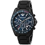 [エンポリオアルマーニ] 腕時計 SIGMA AR6121 メンズ ブラック [並行輸入品]