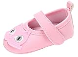 C-Princess ベビーシューズ ファーストシューズ 赤ちゃん靴 歩行練習 子供 キッズ 女の子 乳児 狐モチーフ かわいい 軽量 滑り止め 出産祝い ピンク 11cm