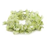 BEE&BLUE 造花 壁掛け 藤 緑 葉 観葉植物 吊り下げ 植物装飾 人工花 シルク造花 インテリア 飾り 家庭飾り 結婚式　パーティー用