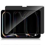 CeiLarv 覗き見防止フィルム iPad Pro 11インチ M5/M4 2025/2024 用 A3363 A3364 A2836 A2837 ガラスフィルム プライバシーフィルム 180度 横向き左右のぞき見防止 強化ガラス 反射低減 国産旭硝子 9H液晶保護フィルム 飛散防止 気泡防止 スクリーンプロテクター アイパッド プロ11 M5/M4 2025/2024 用