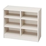 アイリスオーヤマ ラック スペースフィット 幅70×奥行29×高さ60cm オフホワイト S-SFR6070