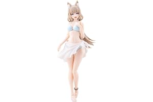 壽屋(KOTOBUKIYA) 創彩少女庭園 けもみみエミュレータさん【水着】 全高約168mm 1/10スケール プラモデル