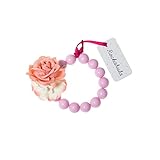 B664Pフラワーレインボーブレスレット/ピンク