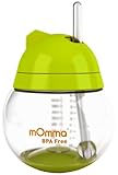 Lansinoh mOmma Cup with Straw 250ml - Green わらの250ミリリットルとlansinohのおかあちゃんカップ - 緑
