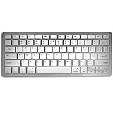 HIDISC 薄型ワイヤレス英語キーボート Bluetooth3.0 Windows/Android/iOS対応 HD-K263BSV