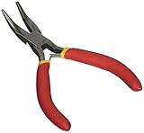 uxcell プライヤー　ジュエリー　ビーズ　ハンド　ベントノーズ　レッド