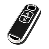[OFFCURVE] マツダ専用 キーケース TPU素材カーキーボ 2ボタン CX-90 CX-60 CX-30 CX-3 CX-4 CX-5 CX-7 CX-8 CX-9 MPV アクセラに適用 防水 傷防止 電波を妨げず 衝撃防止 スマートキーケース