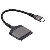 cablecc 5Gbps USB-C Type-C - SATA 22ピン アダプターケーブル 2.5インチハードディスクドライバー SSD ノートパソコン用