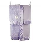 Little Giraffe Bella Velvet Baby Blanket, Lavender [並行輸入品]