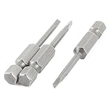 3個6.3ミリメートル六角シャンク2ミリメートルヒント磁気トライアングルドライバービット