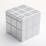 ミラーキューブ　白素体　シルバー