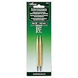 Clover Needlecraft Takumi No.10 Bamboo Interchangeable Circular Knitting Needles by Clover Needlecraft