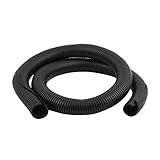 DealMuxプラスチック柔軟なコルゲート電線管ホースチューブ36 X 42.5ミリメートルの1.5M長ブラック