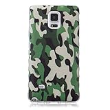 UNEXTATI Galaxy Note 4 対応 ケース 衝撃吸収 高品質 TPU ハード カバー 超薄型 液晶保護 脱着簡単 Samsung Galaxy Note4用 Cover (グリーン #