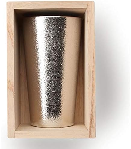Amazon.co.jp: 【能作 和紙でラッピング】 ビアカップ 桐箱入 270ml 