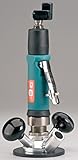 Dynabrade 51333 .7 hp Router - 4" Base, Central Vacuum, 20000 rpm, Gearless, Rear Exhaust, 1/4" Coll
