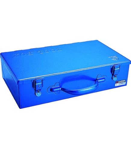Amazon | リングスター T型ボックス スチール製 ブルーT-470 【L470