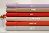 OrganicPro 100 % Certified Organicコットンベッドシートセットby Cifelliホーム – 深いポケット&環境に優しい Pillowcase (2 Pack) パープ