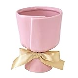 SPICE ラウンドブーケ陶器フラワーポット ピンク Lサイズ フローラル FTGH1113PK