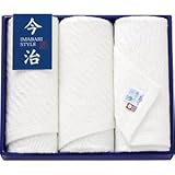 『法事引き出物 お返し 香典返しなどに人気の商品』　今治スタイル　フェイスタオル3P　【掛け紙・包装可】