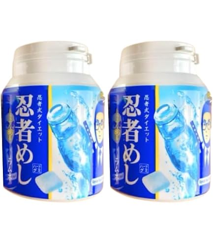 Amazon | 【アソート】忍者 めし ボトル 巨峰 ラムネ たっぷり 86g