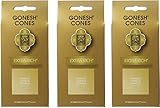 【3個セット】 ガーネッシュ(GONESH) インセンス コーン エクストラリッチ バニラ 25個入 (お香)