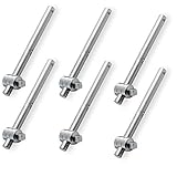 トネ(TONE) T形スライドハンドル(センターロック) SL20-6S 差込角6.35mm(1/4") 6入