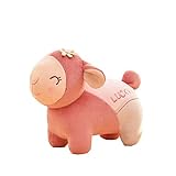 ユニーク羊ぬいぐるみコットン抱き締めたくなるようなスマイル羊ホームデコカンパニーギフトピンク