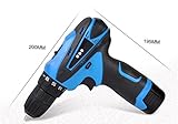 ROOH-16.8V Electric Screwdriver Battery*2 Cordless Screwdriver Rechargeable Parafusadeira Furadeira 