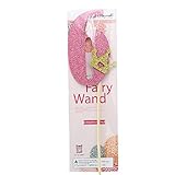 hangnuoガーゼボールリボンFairy WandsプリンセスWish Wandsベビーシャワー誕生日パーティー用写真小道具ピンク ピンク MFB005-08