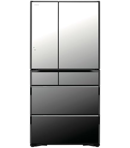 【美品】日立 冷蔵庫 クリスタルミラー R-WX62N 615L 2021年製 Amazon | 日立 冷蔵庫 幅75cm 615L クリスタルミラー R-WXC62S X 6ドア