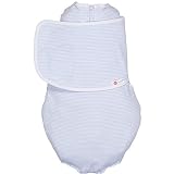 embe 2 way swaddle - Luxe - 100% Pima Cotton Baby Swaddle with 2in1 Design - Legs In or Out - Fits I