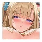 にほん女子校生ずかん きょんた先生描き下ろし ゆるサポしてくれる白ギャルJK巫女 [天満 まみ子] B2タペストリー