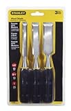 Stanley 16-150 150 Series Short Blade 3-Piece Wood Chisel Set [並行輸入品]