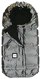 7AM Enfant Blanket 212 Evolution Extendable Baby Bunting Bag Adaptable for Strollers,Metallic Silver