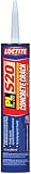 Loctite PL S20 Polyurethane Self Leveling Concrete Crack Sealant, 10 Ounce Cartridge, Limestone Gray