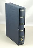 Lighthouse Vario-F Sheet Binder and Slipcase in Blue [並行輸入品]
