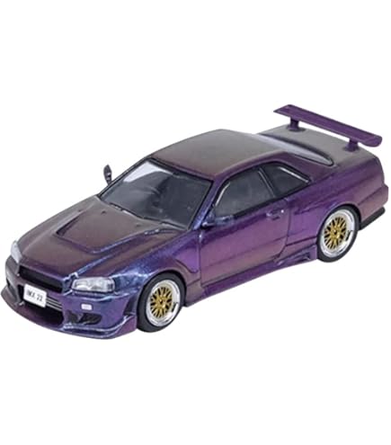 イノモデル Inno64 スカイライン GT-R R33 ミッドナイトパープル Amazon | イノモデル(Inno Models) 1/64 ニッサン スカイライン