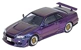 イノモデル(Inno Models) 1/64 ニッサン スカイライン R34 GTT マジックパープルInterntional MotorXpo Hong Kong 2022 イベント限定モデル 完成品