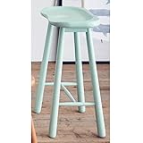 おしりにフィットするスツール　　ライトブルー　タイプ:ハイ