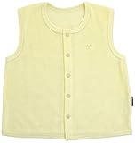 アンナニコラ 厚手パイル ベストA 80~90cm アイボリー I-92793 A38 日本製
