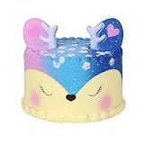 cloudro Squishies Slow Risingおもちゃ、Squishiesジャンボ動物香りつきKawaii Food Squishy男の子女の子パーティーギフト応力Relieverのおもち