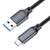 USB Type-C ケーブル 0.5M USB-A to C ケーブル 10Gbps高速データ転送 3A急速充電 USB 3.2(Gen2) QC3.0対応 高耐久ナイロン MacBook、LifeBook 、Pixel、Galaxy、AQUOS等USB-C機種対応