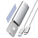 ORICO M.2 SSD 外付けケース M.2 SATA NGFF ケース M.2 SSD ケース 5Gbps USB C ケース USB 3.2 M.2 SATA ケース ミニウム製 工具不要 4TB 2230/2242 /2260/2280 SATA ベースの B-Key/B+M-Key SSD用 外付け SSD ケース【NVMe非対応 冷却ベストなし】 (ホワイトPWM2-WH)