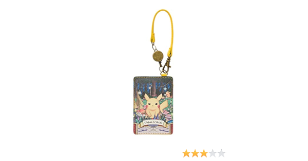 Amazon ポケモンセンターオリジナル リール付きパスケース ポケモン博士の観察手帳 ピカチュウ ライチュウ おもちゃ雑貨 おもちゃ