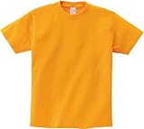 [プリントスター] 半袖 キッズ 5.6oz ヘビーウェイトTシャツ 00085-CVT_K ゴールドイエロー 100cm (日本サイズ100相当)