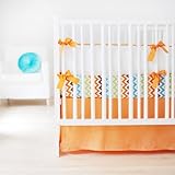 New Arrivals Sweet and Simple Crib Bedding Set, Tangerine, 3 Piece by New Arrivals [並行輸入品]