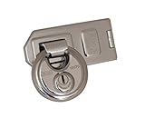 KASP ディスクシリンダー 南京錠 掛け金付  70mm K16070D260