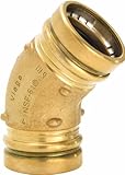 Viega 77617 ProPress Zero Lead Copper 45-Degree Elbow with 1-Inch P x P by Viega PEX [並行輸入品]